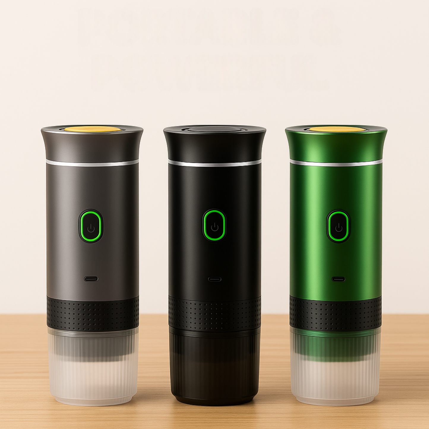 ☕ BREWGO — 3‑in‑1 Portable Espresso Power
